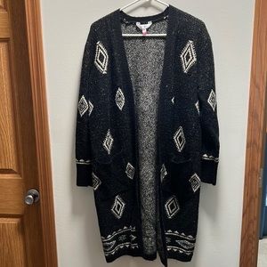 Western Long Cardigan